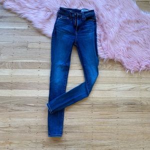 AG super high rise skinny jeans 👖